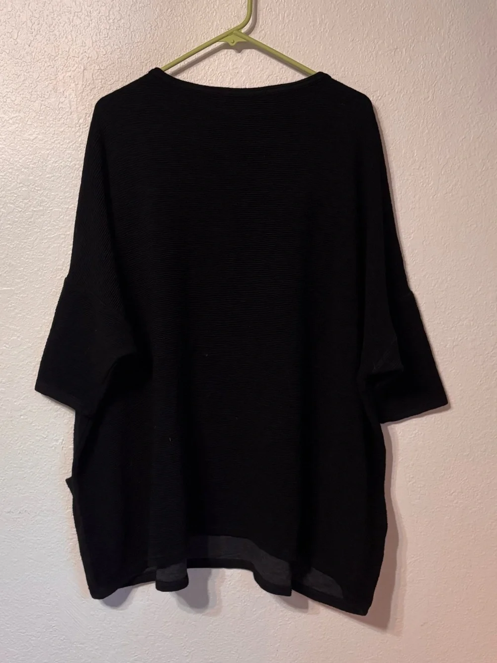 Cut Loose Lagenlook Ribbed Pullover One Size
